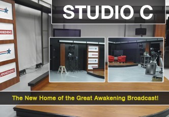 STUDIO C NEEDS YOU Check out new exciting pics Great Awakening Broadcast